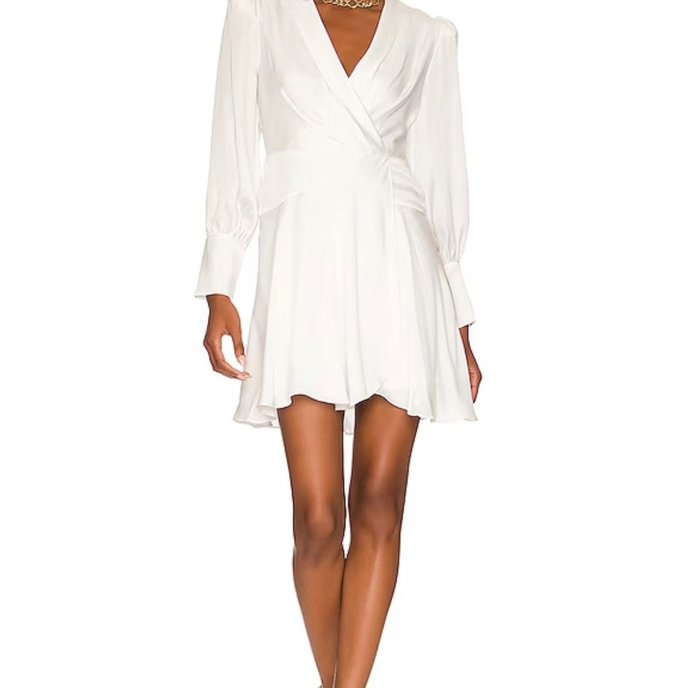 NWT BCBG Silk Dress; Color: Off White, Size: US 6